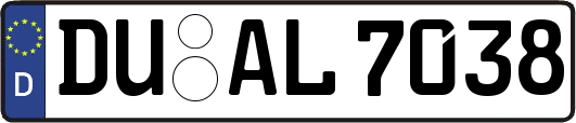DU-AL7038