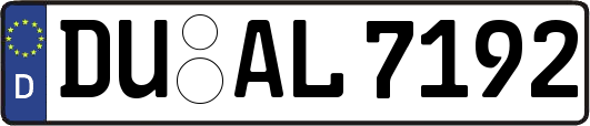 DU-AL7192