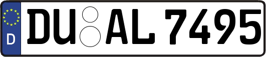 DU-AL7495