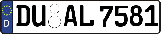 DU-AL7581