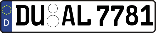 DU-AL7781