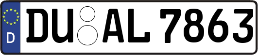 DU-AL7863