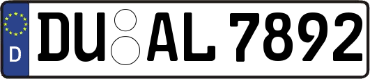 DU-AL7892