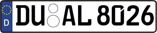 DU-AL8026