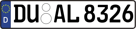 DU-AL8326