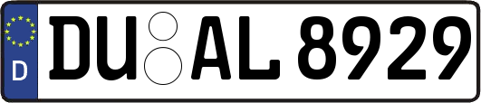 DU-AL8929
