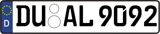 DU-AL9092