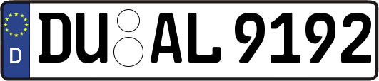 DU-AL9192