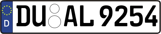 DU-AL9254