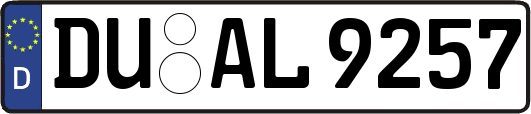 DU-AL9257