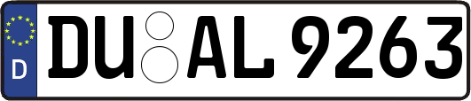 DU-AL9263