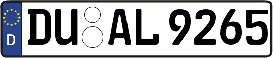 DU-AL9265