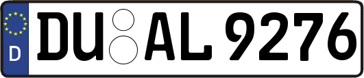 DU-AL9276