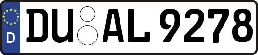 DU-AL9278