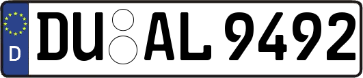 DU-AL9492