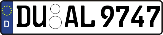 DU-AL9747
