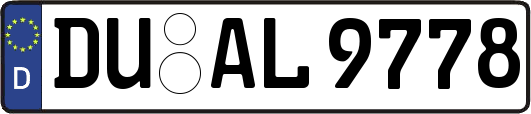DU-AL9778