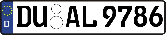 DU-AL9786