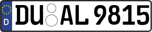 DU-AL9815