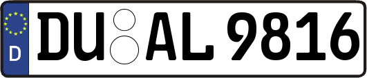DU-AL9816