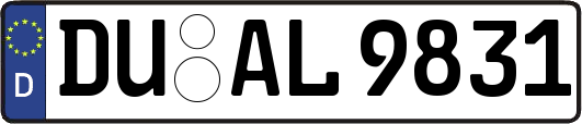 DU-AL9831
