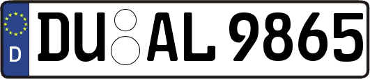 DU-AL9865