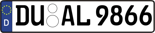 DU-AL9866
