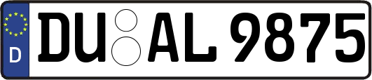 DU-AL9875