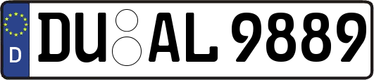DU-AL9889
