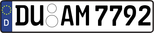 DU-AM7792