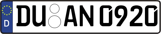 DU-AN0920