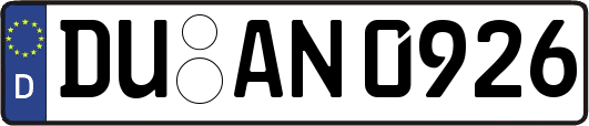 DU-AN0926