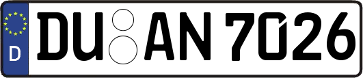 DU-AN7026