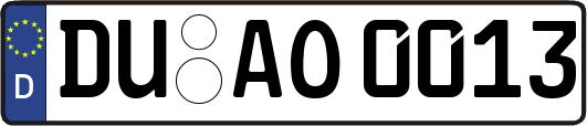 DU-AO0013