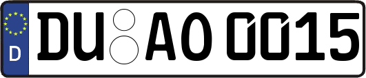 DU-AO0015