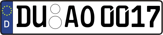 DU-AO0017