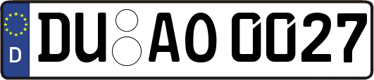 DU-AO0027