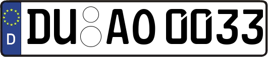 DU-AO0033