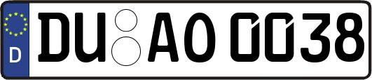 DU-AO0038