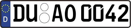 DU-AO0042