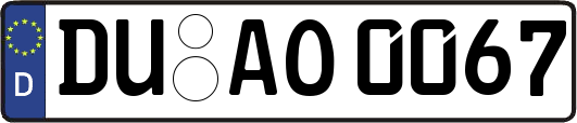 DU-AO0067