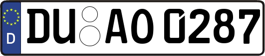 DU-AO0287