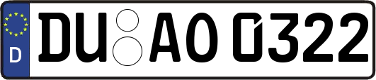 DU-AO0322