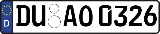 DU-AO0326