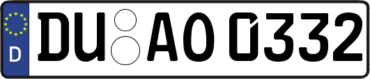 DU-AO0332