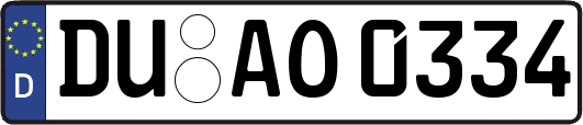 DU-AO0334