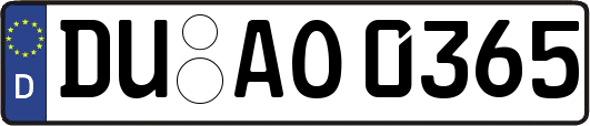 DU-AO0365