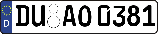 DU-AO0381