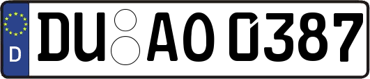 DU-AO0387