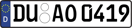 DU-AO0419